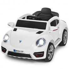 Load image into Gallery viewer, Kids Electric Ride On Car Battery Powered -White
