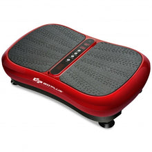Load image into Gallery viewer, Vibration Platform Fitness Machine with Remote Control and Bluetooth Loop-Red