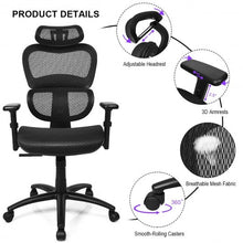 Load image into Gallery viewer, Mesh Office Chair Recliner Adjustable Headrest