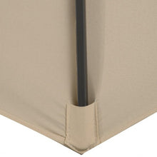 Load image into Gallery viewer, 9 ft Patio Umbrella Cover Canopy Replacement Top Outdoor Tan for 8 Ribs Beige