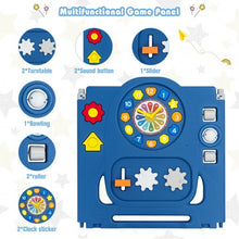 Load image into Gallery viewer, 18-Panel Portable Indoor Outdoor Play Fence with Educational Toys