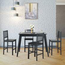 Load image into Gallery viewer, 5 Piece Counter Height Dining Set Kitchen Table
