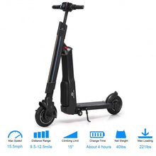 Load image into Gallery viewer, LED Bluetooth Folding Electric Scooter with Removable Seat