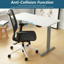 Load image into Gallery viewer, Electric Adjustable Standing up Desk Frame Dual Motor with Controller-Gray