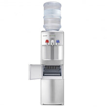 Load image into Gallery viewer, Top Loading Water Dispenser with Built-In Ice Maker Machine-Silver
