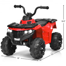 Load image into Gallery viewer, 6V Battery Powered Kids Electric Ride on ATV-Red