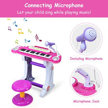 Load image into Gallery viewer, 37 Key Electronic Keyboard Kids Toy Piano