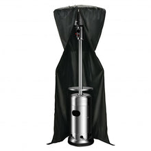 Load image into Gallery viewer, Patio Standing Propane Heater Cover Waterproof with Zipper and Bag-Black