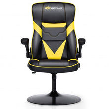 Load image into Gallery viewer, Rocking Gaming Chair Height Adjustable Swivel Racing Style Rocker -Yellow