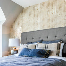 Load image into Gallery viewer, Height Adjustable Tufted Linen Fabric Upholstered Queen/Full Size Headboard-Gray