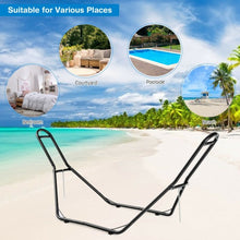 Load image into Gallery viewer, Indoor and Outdoor Hammock Frame Heavy Steel Frame Hanging Hooks