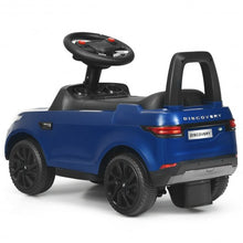 Load image into Gallery viewer, 2-in-1 6V Land Rover Licensed Kids Ride On Car-Blue