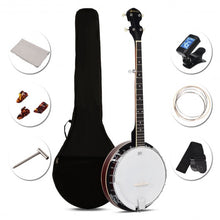Load image into Gallery viewer, Sonart 5 String Geared Tunable Banjo with case