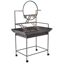 Load image into Gallery viewer, Pet Bird Parrot Stand Perch with Ladders and Cups