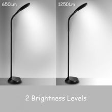 Load image into Gallery viewer, LED Adjustable Gooseneck Reading Standing Floor Lamp