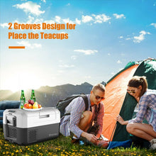 Load image into Gallery viewer, 37 Quart Portable Electric Compressor Camping Car Cooler