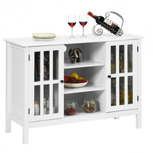 Load image into Gallery viewer, Wood TV Stand Console Cabinet for 45" TV