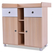 Load image into Gallery viewer, Baby Changing Table Nursery Diaper Station with 2 Drawers