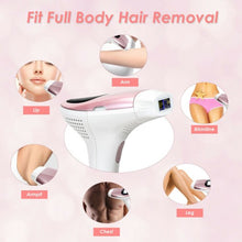 Load image into Gallery viewer, Permanent IPL Hair Removal with Flashes Pulsed Light LCD Screen