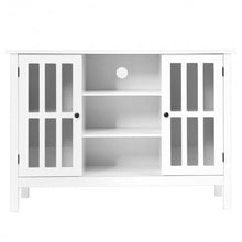 Load image into Gallery viewer, Wood TV Stand Console Cabinet for 45" TV