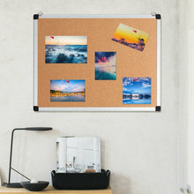 Load image into Gallery viewer, 1 or 3 Pack 24" x 18" Cork Board Set with 10 Thumb Tacks-3 Pack