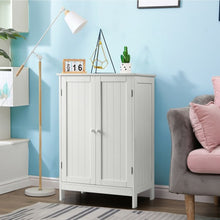 Load image into Gallery viewer, Bathroom Floor Storage Double Door Cupboard Cabinet
