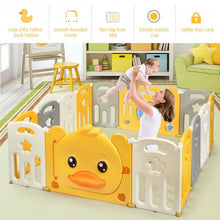 Load image into Gallery viewer, 16-Panel Foldable Baby Playpen with Sound