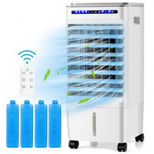 Load image into Gallery viewer, 3-in-1 Evaporative Portable Air Cooler with 3 Modes include Remote Control-White
