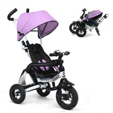 Load image into Gallery viewer, 6-In-1 Kids Baby Stroller Tricycle Detachable Learning Toy Bike-Pink