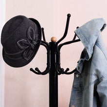 Load image into Gallery viewer, Vintage Metal Coat Hat Tree Stand Clothes Hanger