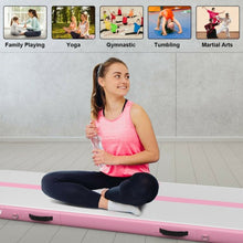 Load image into Gallery viewer, Air Track Inflatable Gymnastics Tumbling Mat with Pump-Pink