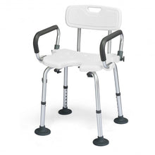 Load image into Gallery viewer, Adjustable Height U-Shaped Shower Chair