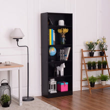 Load image into Gallery viewer, Modern 5-Tier Storage Media Shelf Cabinet Bookcase