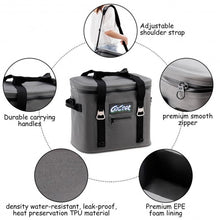 Load image into Gallery viewer, 24-Can Soft Cooler Water-Resistant Leakproof Insulated Lunch Bag