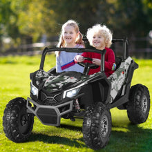 Load image into Gallery viewer, 12 V Electric Kids Ride-On Car 2-Seater SUV Off-Road UTV with Remote-CAMO