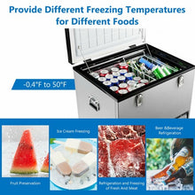 Load image into Gallery viewer, 63-Quart Portable Compressor Camping Electric Car Cooler