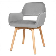 Load image into Gallery viewer, Set of 2 Modern Accent Armchairs-Gray