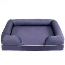 Load image into Gallery viewer, Comfortable Solid Memory Foam Dog Sofa Bed-L