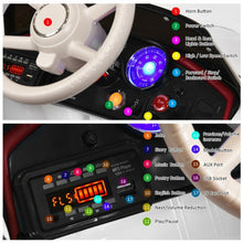 Load image into Gallery viewer, 12 V BMW 507 Licensed Electric Kids Ride On Retro Car-White