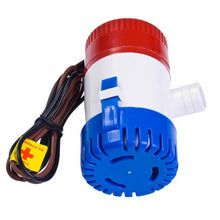 Load image into Gallery viewer, 12V 2.0A 500 GPH Electric Bilge Pump Marine Boat Yacht Submersible 3/4" Hose