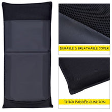 Load image into Gallery viewer, Adjustable 6-position Floor Chair Folding Lazy Man Sofa Chair-Black