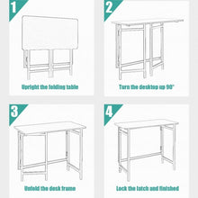 Load image into Gallery viewer, Home Office Folding Writing Computer Desk