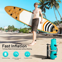 Load image into Gallery viewer, 11' Inflatable Stand up Paddle Board Surfboard SUP with Bag