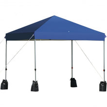 Load image into Gallery viewer, 8?x8' Outdoor Pop up Canopy Tent w/Roller Bag-Blue