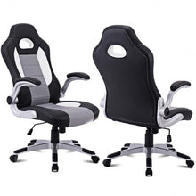 Load image into Gallery viewer, PU Leather Executive Racing Style Bucket Seat Chair 2015 Office Desk Chair