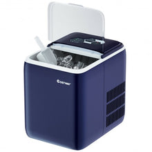 Load image into Gallery viewer, 44 lbs Portable Countertop Ice Maker Machine with Scoop-Navy