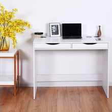 Load image into Gallery viewer, Modern Writing Bluetooth Speakers Drawer USB Computer Desk