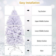 Load image into Gallery viewer, 6' / 7.5' / 9' Hinged Artificial Christmas Tree with Metal Stand-9'