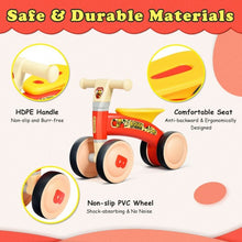 Load image into Gallery viewer, 4 Wheels Toddler Balance Bike No Pedal-Red