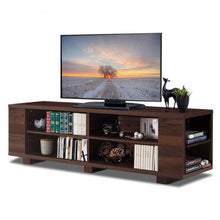 Load image into Gallery viewer, 59" Console Storage Entertainment Media Wood TV Stand-Walnut